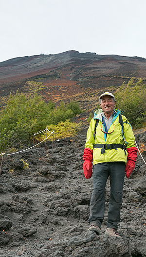 世界中の人を惹き付ける山だからこそ、挑戦しがいがある。 ふじのおとこ 登山家 實川欣伸さん