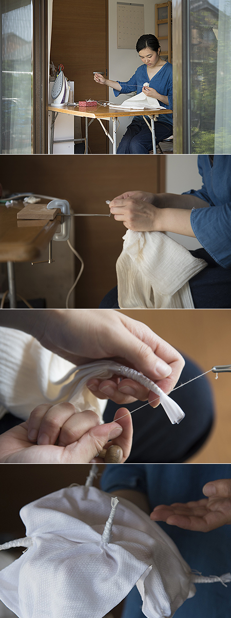 有松・鳴海絞りの技法を用い独自の感性でデザインする 染緒 -samio- 泉 奈穂